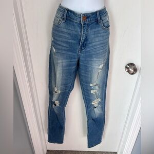 Abercrombie & Fitch Ripped Skinny Jeans-28/6L